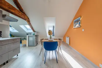 Cuisine ou kitchenette dans l'établissement Le Costa Brava - Hyper centre