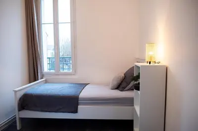 Un ou plusieurs lits dans un hébergement de l'établissement Escapade tourangelle