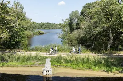 Paysage naturel près de la maison de vacances