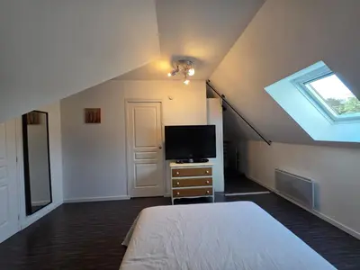Un ou plusieurs lits dans un hébergement de l'établissement Logement sur la Loire à vélo