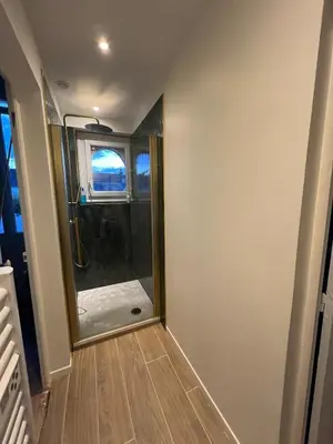 Salle de bains dans l'établissement Maison de charme Hyper centre