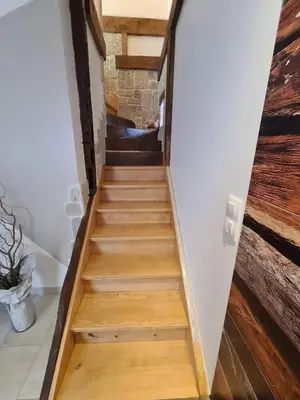 Plan de l'établissement Maison accueillante à Clermont-Créans, 70m² avec jardin