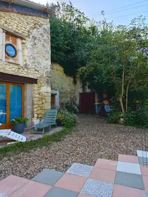 Jardin de l'établissement Gîte Madrelle