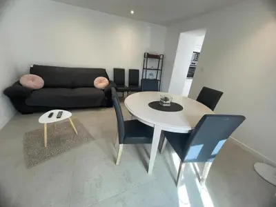 Coin salon dans l'établissement Maison au cœur du pays de Rabelais
