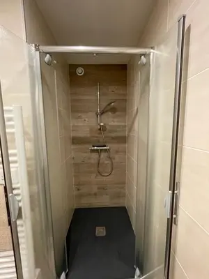 Salle de bains dans l'établissement Gîte au cœur de la vallée de la Loire