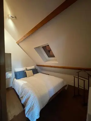 Un ou plusieurs lits dans un hébergement de l'établissement Gîte tourangeau dans la vallée de la Loire
