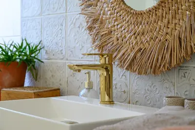 Salle de bains dans l'établissement Appartement Cocooning
