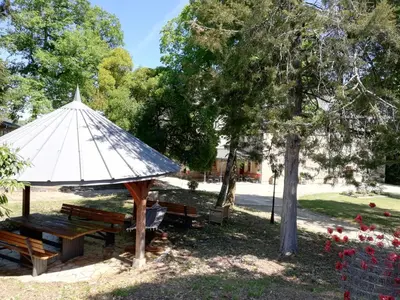 Jardin de l'établissement Manoir de la Touche