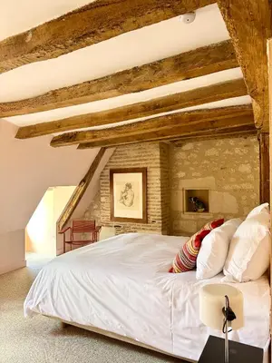 Un ou plusieurs lits dans un hébergement de l'établissement Auberge Radieuse