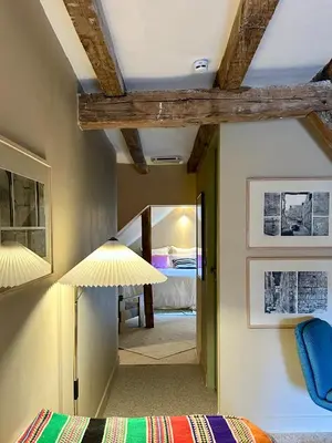 Un ou plusieurs lits dans un hébergement de l'établissement Auberge Radieuse
