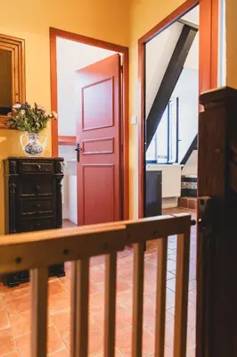 Cuisine ou kitchenette dans l'établissement Clos du Maraicher Villandry