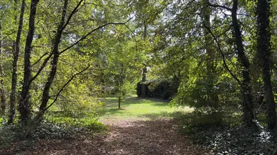 Paysage naturel près de la maison de vacances