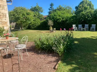 Jardin de l'établissement 3Bedrooms-Sleeps6-WiFi-Fireplace
