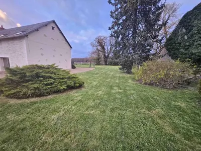 Jardin de l'établissement Grande maison conviviale proche de Tours
