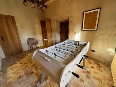 Salle de jeux dans l'établissement Seigneurie du Bois Moreau