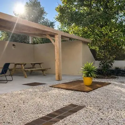Maison cosy au cœur des vignobles Le Roujou