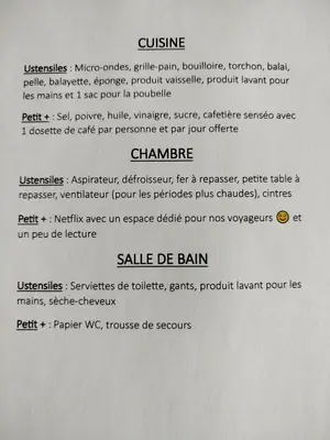 Plan de l'établissement Aubocoteau
