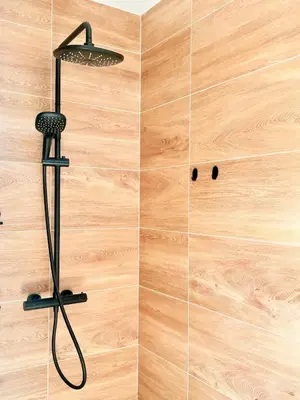 Salle de bains dans l'établissement L'ancienne biscotterie