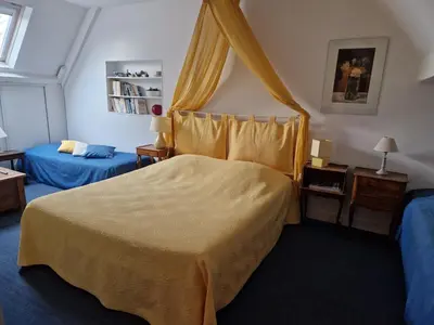 Un ou plusieurs lits dans un hébergement de l'établissement la MAISON de FRAMBOISE