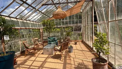 Balcon ou terrasse dans l'établissement Entre Ciel et Cher