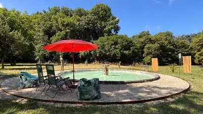 Jardin de l'établissement Entre Ciel et Cher