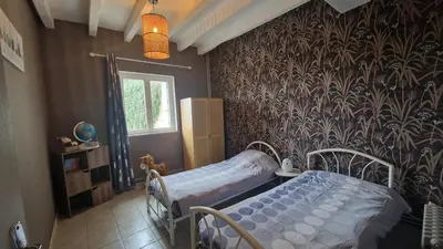 Un ou plusieurs lits dans un hébergement de l'établissement Maison au coeur des Châteaux de la Loire