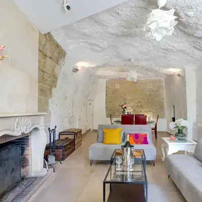 Maison semi-troglodyte entre Loire et châteaux