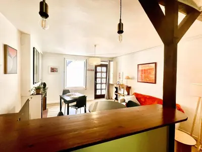 Coin salon dans l'établissement Le clos des écureuils