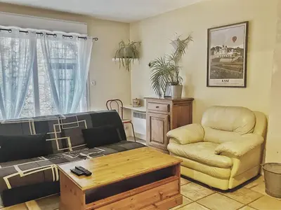 Coin salon dans l'établissement Au bois de la Belle