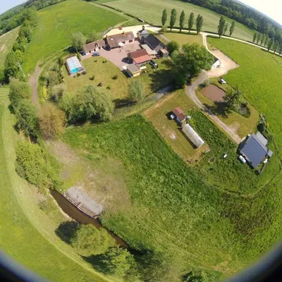 Paysage naturel près de la maison de vacances