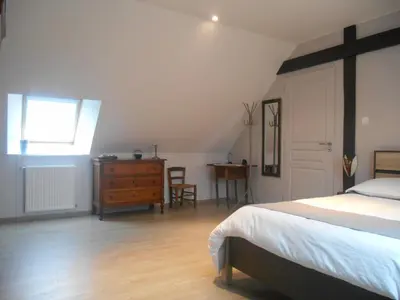 Un ou plusieurs lits dans un hébergement de l'établissement Maison Chauvin