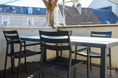 Plan de l'établissement Logement avec Terrasse - Château d'Amboise - Wifi