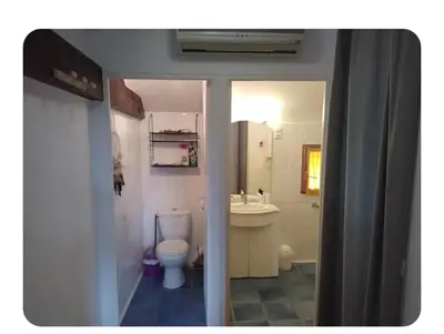 Salle de bains dans l'établissement Appartement Cosy