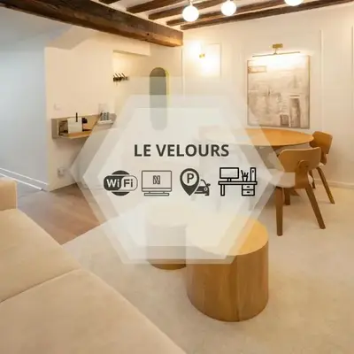 Le Velours - Centre Ville - Calme - Cosy