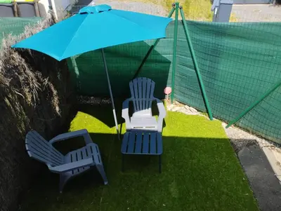 Jardin de l'établissement Studio avec place de parking
