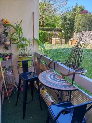 Jardin de l'établissement Cosy Coty