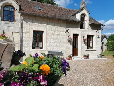 Jardin de l'établissement Gites de La Richardiere