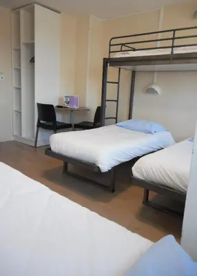 Un ou plusieurs lits dans un hébergement de l'établissement Ethic étapes Val de Loire
