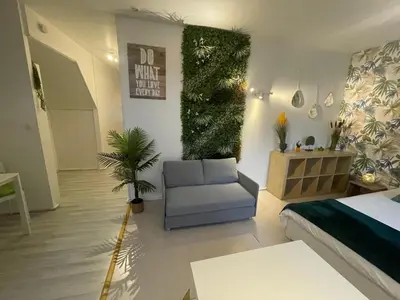 Coin salon dans l'établissement La Jungle de Tours