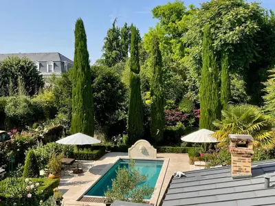 Piscine de l'établissement Villa Portel Élégante jardin & piscine chauffée ou située à proximité
