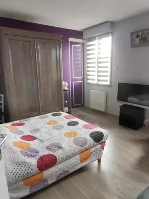 Un ou plusieurs lits dans un hébergement de l'établissement Maison familiale Chinon