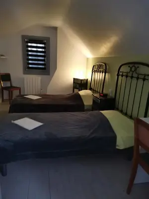 Un ou plusieurs lits dans un hébergement de l'établissement Maison familiale Chinon