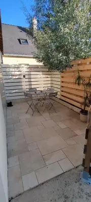 Terrasse ou espace extérieur de l'établissement L'Ecrin Angevin
