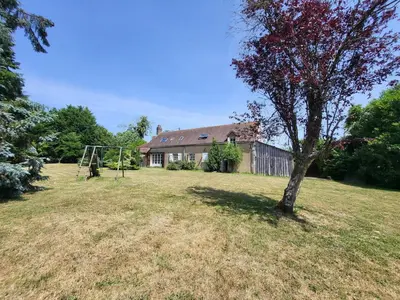 Jardin de l'établissement Maison de campagne de charme