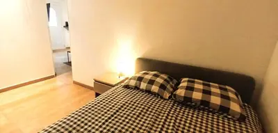 Un ou plusieurs lits dans un hébergement de l'établissement Le Cosy Colbert - T2 - Cathédrale - Wifi - TV