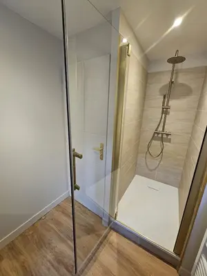 Salle de bains dans l'établissement Le Lys de Tours