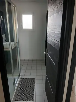 Salle de bains dans l'établissement Studio indépendant