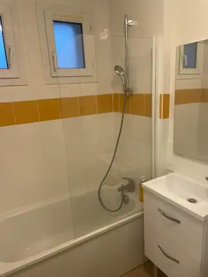 Salle de bains dans l'établissement Appartement confortable pour petit budget