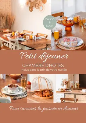 Nourriture dans le B&B/chambre d'hôtes ou à proximité