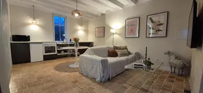 Cuisine ou kitchenette dans l'établissement Gîtes Atypiques Saumur - Gîtes *** - Spa & Balnéo